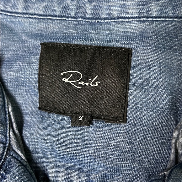 Rails Bryant Chambray Romper - Picture 2 of 7